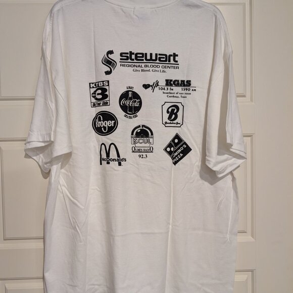 Lot of (4) Blood Donation T-shirts, Size XL, Cotton, MASH theme - Picture 3 of 10